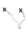 neomounts Ramię NEXT Slim Desk Mount, double display (topfix clamp/grommet) - nr 37