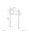 neomounts Uchwyt ścienny LEVEL-750  (XL, 100 kg, portrait, kickstand) - nr 30