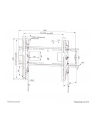 neomounts Uchwyt ścienny LEVEL-750 Wall Mount (XL, 125 kg, uchylny, zabezpieczenie przed przechyleniem) - nr 40