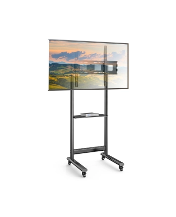techly Stojak mobilny 50-90 cali 70kg z półką AV nr 1