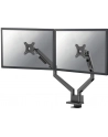 neomounts Ramię NEXT Slim Desk Mount, double display (topfix clamp/grommet - nr 46