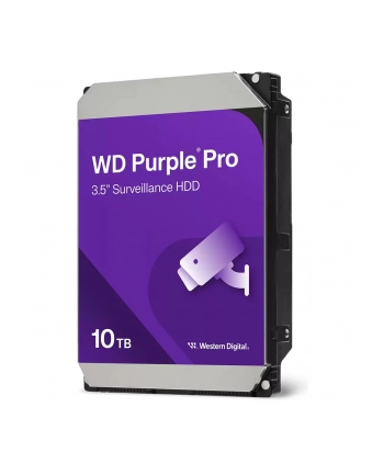 Dysk twardy HDD WD Purple Pro 10TB 3,5''; SATA WD102PURP nr 1
