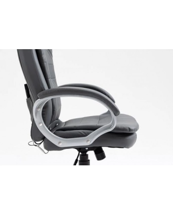 Fotel biurowy z masażem, podgrzewany ACTIVEJET YK7304 szary nr 2