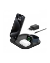 belkin Magnetyczna podstawka ładująca BOOSTCHARGE 3w1 Qi2 15W czarna składana - nr 1