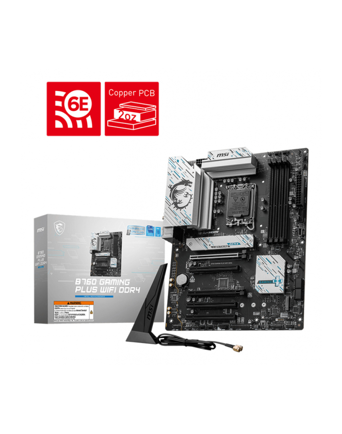 Płyta główna MSI B760 GAMING PLUS WIFI DDR4 główny