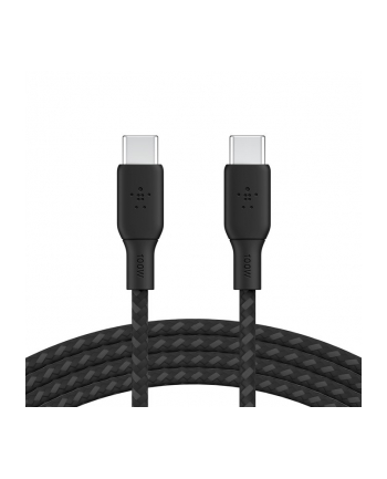 belkin Kabel w oplocie USB-C do USB-C 100W 3m czarny