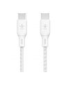 belkin Kabel w oplocie USB-C do USB-C 100W 3m biały - nr 6