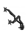 neomounts Ramię NEXT Slim Desk Mount, double display (topfix clamp/grommet - nr 17