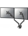 neomounts Ramię NEXT Slim Desk Mount, double display (topfix clamp/grommet - nr 34