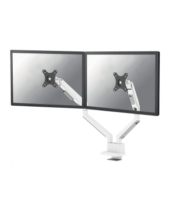 neomounts Ramię NEXT Slim Desk Mount, double display (topfix clamp/grommet)