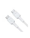 GREEN CELL KABEL KABGC30W GC POWERSTREAM USB-C - USB-C 120CM, POWER D-ELIVERY 60W, ULTRA CHARGE, QC 30, BIAŁY - nr 2