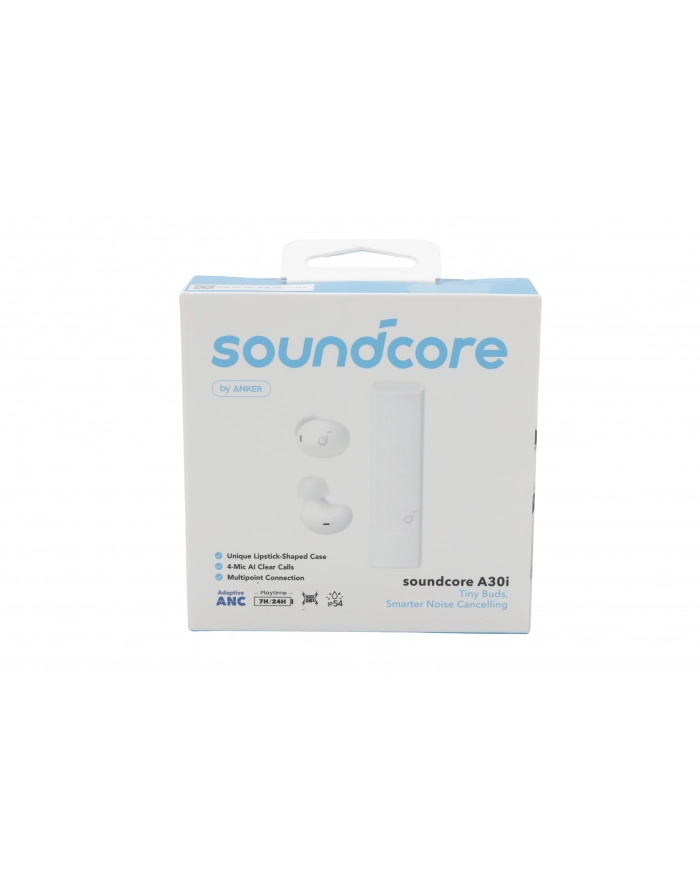 Słuchawki bezprzewodowe Soundcore A30i Białe główny