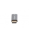 Adapter Lanberg Displayport (M) -> HDMI (F) 8K srebrny - nr 3