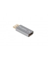 Adapter Lanberg Displayport (M) -> HDMI (F) 8K srebrny - nr 4