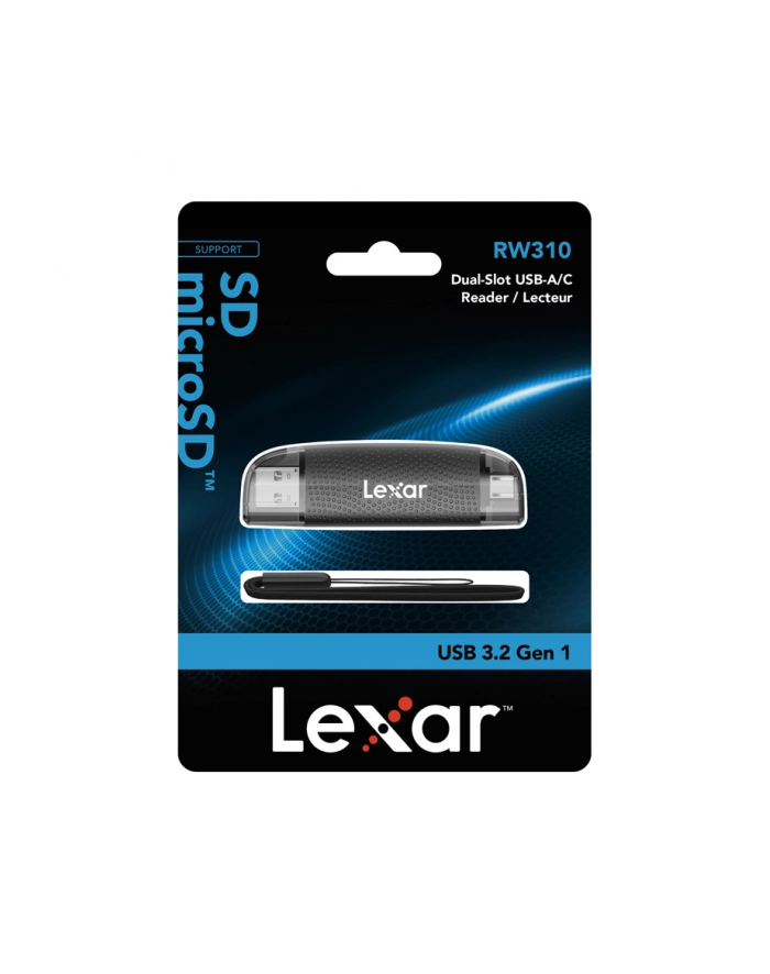 Lexar Dual-Slot USB-A/C USB 3.2 Gen 1 SD/microSD USB-A | USB-C | microSD | SD Card główny