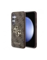 Guess 4G Big Metal Logo - Etui Samsung Galaxy S24 (brązowy) - nr 1