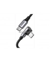 Ugreen USB-C do USB-C, kątowy US334 5A, PD 100W, 1m czarny - nr 4