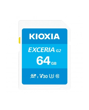 Karta pamięci SDXC KIOXIA EXCERIA G2 64GB UHS-I U3 V30 nr 1