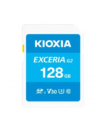 Karta pamięci SDXC KIOXIA EXCERIA G2 128GB UHS-I U3 V30 nr 1