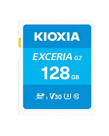 Karta pamięci SDXC KIOXIA EXCERIA G2 128GB UHS-I U3 V30 nr 2