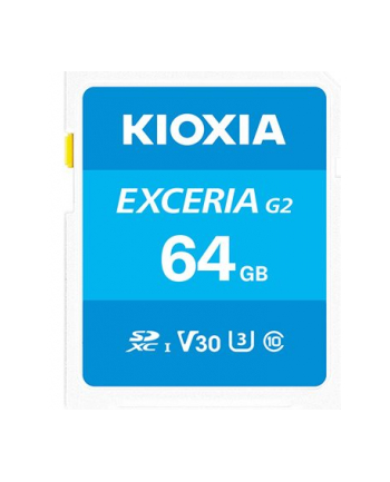 Karta pamięci SDXC KIOXIA EXCERIA G2 64GB UHS-I U3 V30