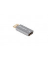 Adapter Lanberg Displayport (M) -> HDMI (F) 8K srebrny - nr 4