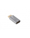 Adapter Lanberg Displayport (M) -> HDMI (F) 8K srebrny - nr 5