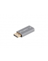 Adapter Lanberg Displayport (M) -> HDMI (F) 8K srebrny - nr 6