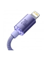 Baseus lightning - USB-C Crystal Shine, 20W, PD, 1.2m (fioletowy) - nr 4
