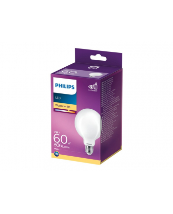 Philips Żarówka LED classic 60W G93 E27 WW FR ND RFSRT4