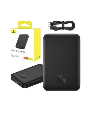 Baseus Magnetic Mini 6000mAh 20W MagSafe (czarny) nr 2