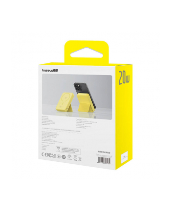 Baseus MagPro Magnetic 5000mAh 20W MagSafe żółty