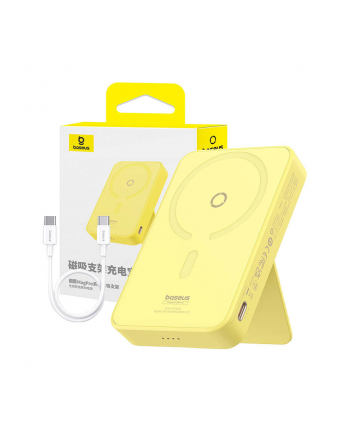 Baseus MagPro Magnetic 5000mAh 20W MagSafe żółty