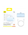 Baseus Compact 5000mAh 20W USB-C niebieski - nr 8