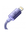 Baseus lightning - USB-C Crystal Shine, 20W, PD, 1.2m (fioletowy) - nr 4