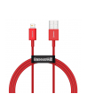 Baseus Superior Series USB do Lightning, 2.4A, 1m (czerwony) - nr 5