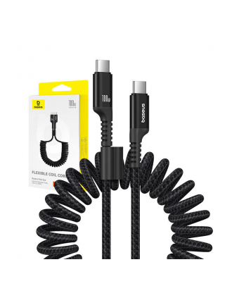 Baseus USB-C - USB-C Fish-Eye 100W, 1m (czarny) kabel USB-C - USB-C nr 1