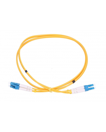 Extralink LC/UPC-LC/UPC | Jednomodowy, Duplex, G652D, PVC, 3mm, 1m