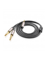 Ugreen TRS 3.5 mm do 2x TS - 1m szary - nr 2