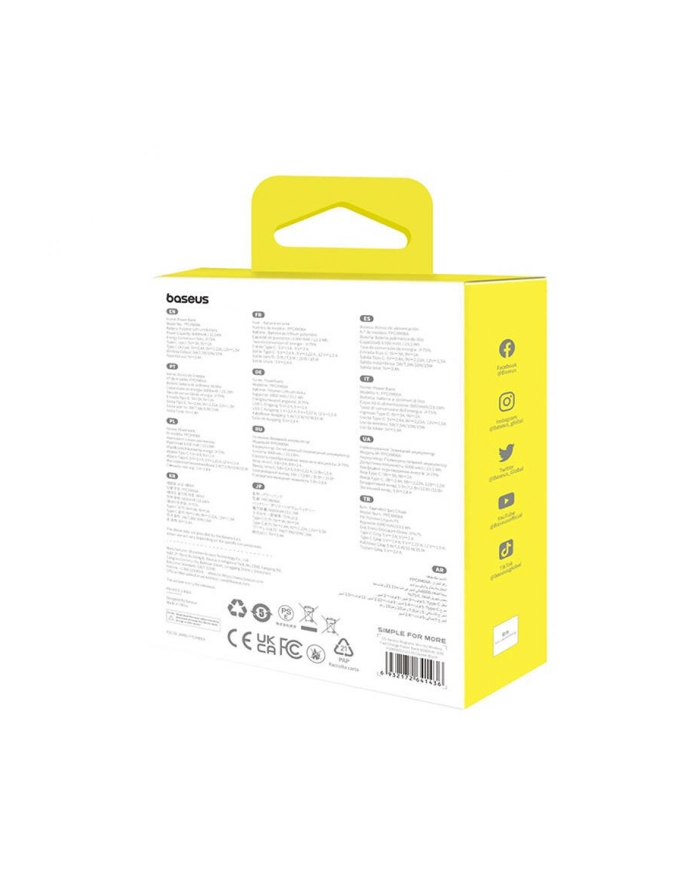 Baseus Magnetic Mini 6000mAh 20W MagSafe (czarny) główny