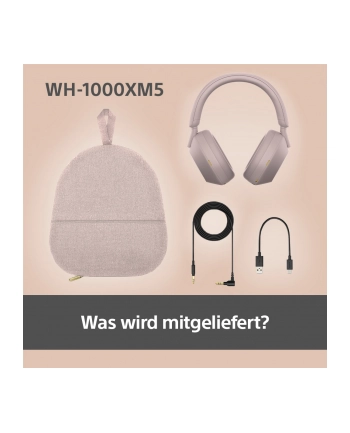 Sony WH-1000XM5 różowe