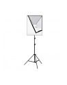 Puluz Zestaw studyjny Softbox LED 50x70cm, statyw, żarówka LED 1 szt PU5070(wersja europejska) - nr 1