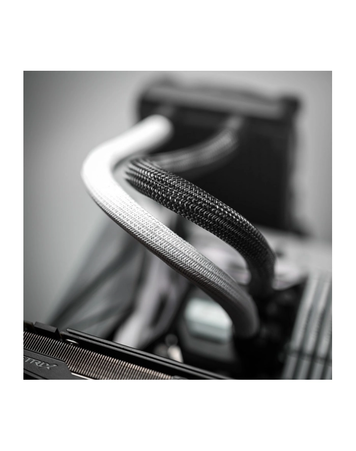 Cablemod CM-ASK-S2KW-R AIO - Kit de Funda para Coche (Serie 2), Color Negro Biały główny