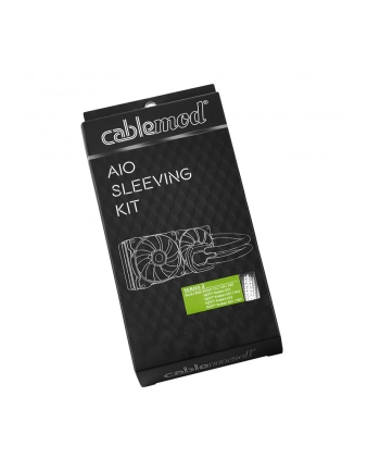 Cablemod CM-ASK-S2KW-R AIO - Kit de Funda para Coche (Serie 2), Color Negro Biały