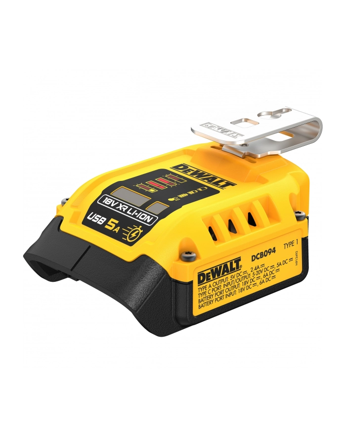 dewalt adapter +  zasilacz 100 w, 5a, 18/54 v główny