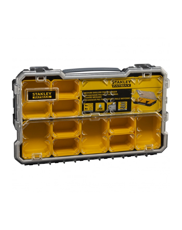 Stanley FMST1-75779 pudełko na narzędzia Małe pudełko z częściami Poliwęglan (PC) Czarny, Żółty główny