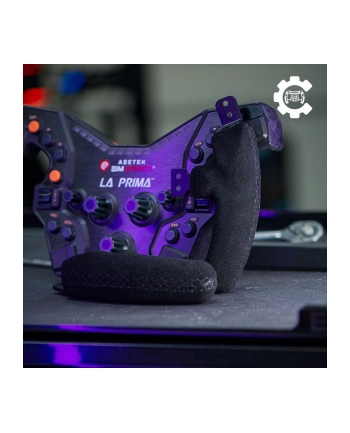 Zamszowa rączka Asetek SimSports nr 1