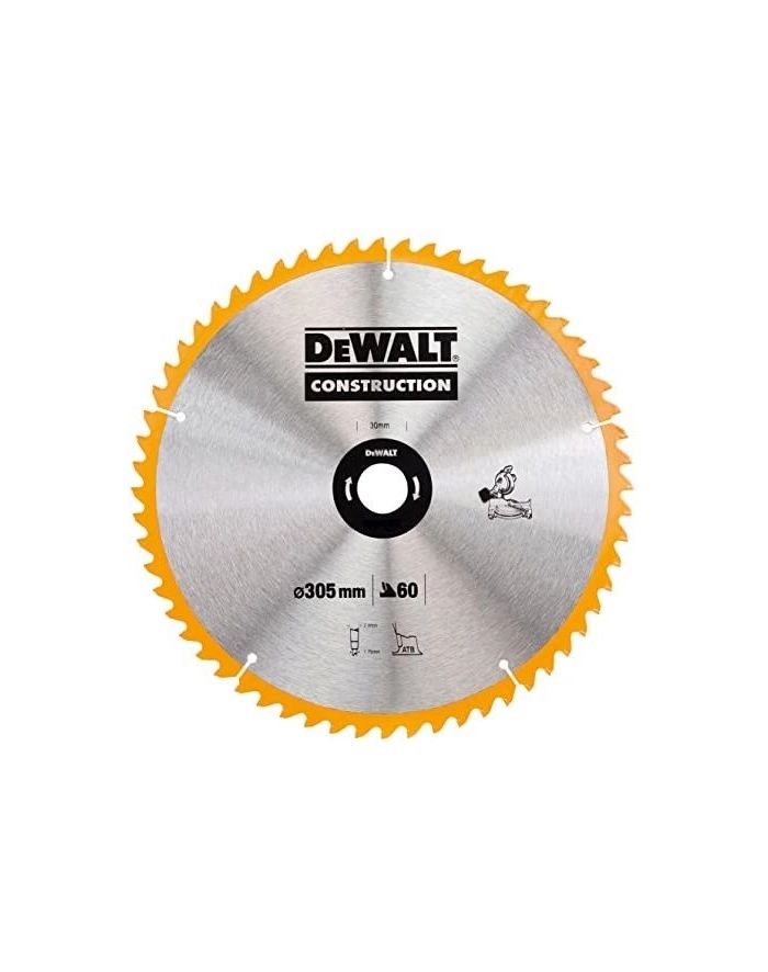 dewalt akcesoria DeWALT ?DT1960-QZ ostrze do piły tarczowej 1 szt główny