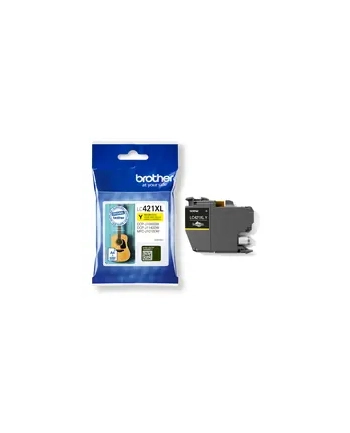 bczerwonyher LC-421XLY YELLOW 500 PAGES/DCP-J1050DW/J1140DW/MFC-J1010DW nr 2