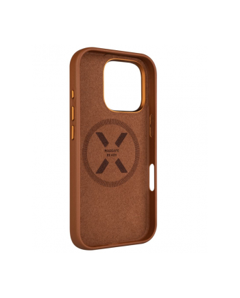 Fixed MagLeather, Back cover, Apple, iPhone 16 Pro